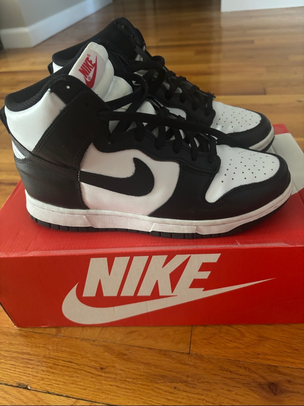 Nike Women’s Dunk High Black & White Sneakers